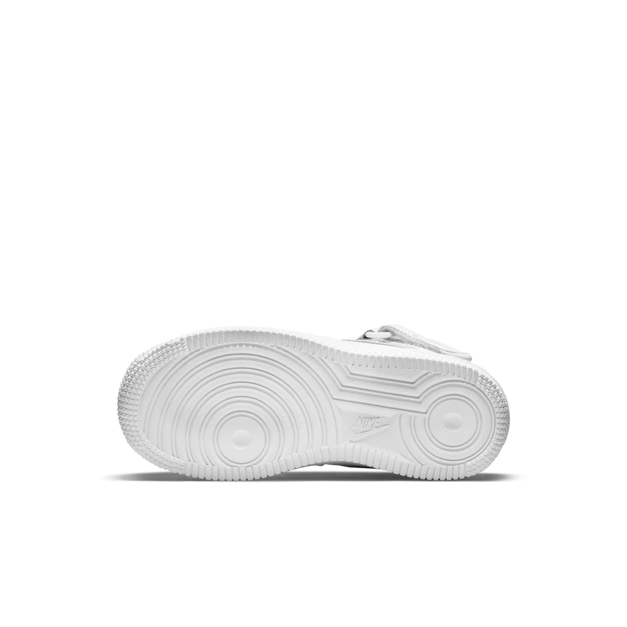 Nike Air Force 1 Mid LE "White" Preschool Kids' Shoe - WHITE