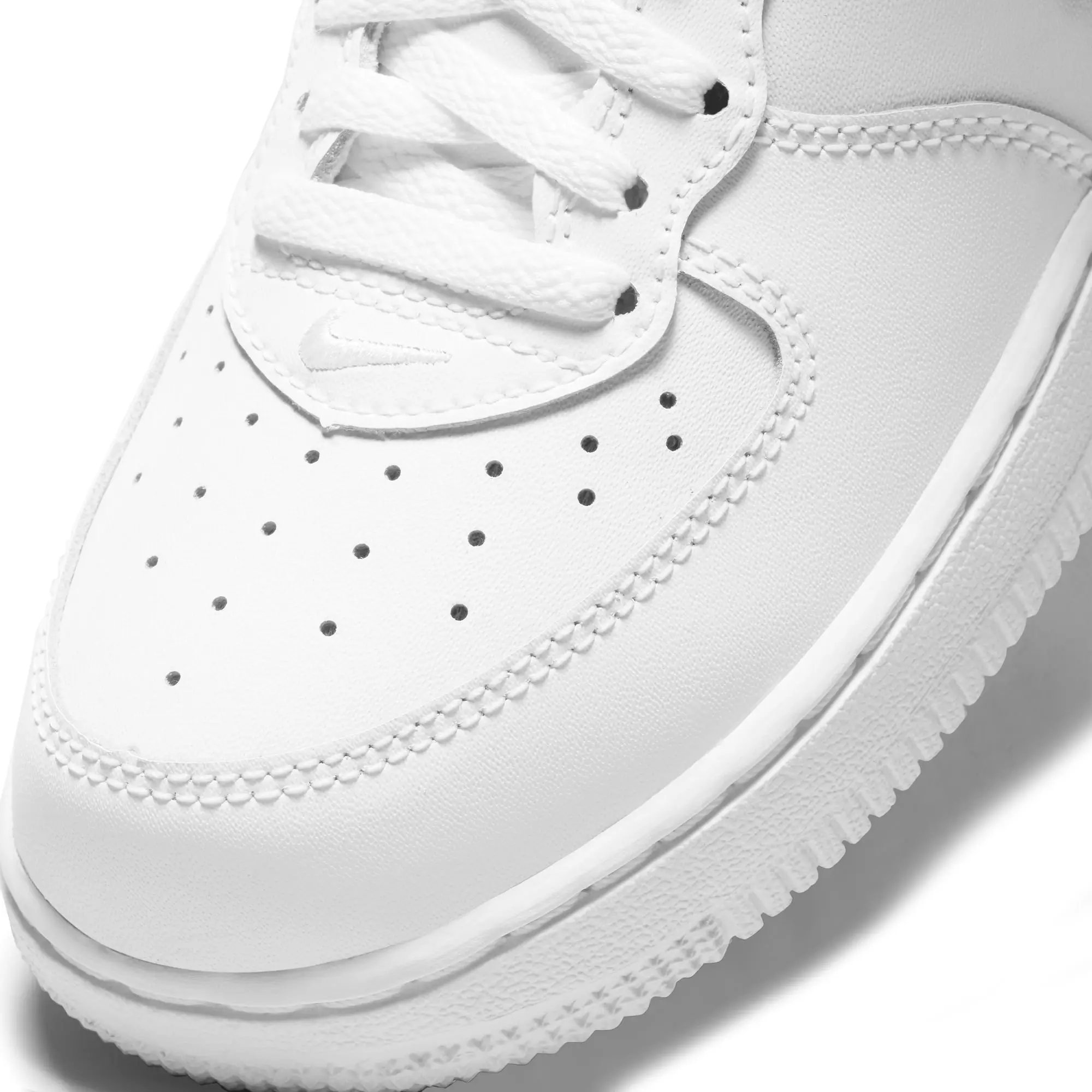 Nike Air Force 1 Mid LE "White" Preschool Kids' Shoe - WHITE