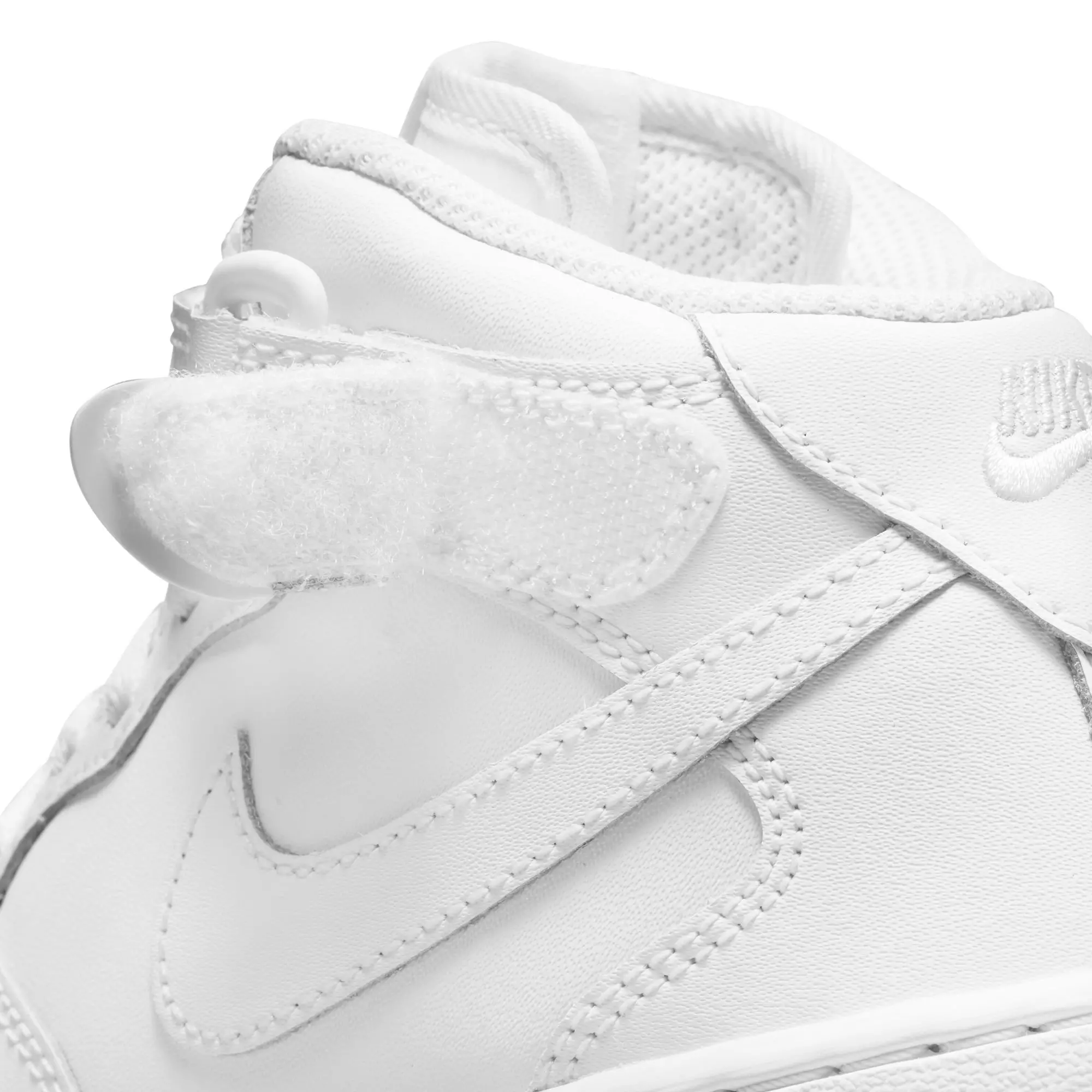 Nike Air Force 1 Mid LE "White" Preschool Kids' Shoe - WHITE