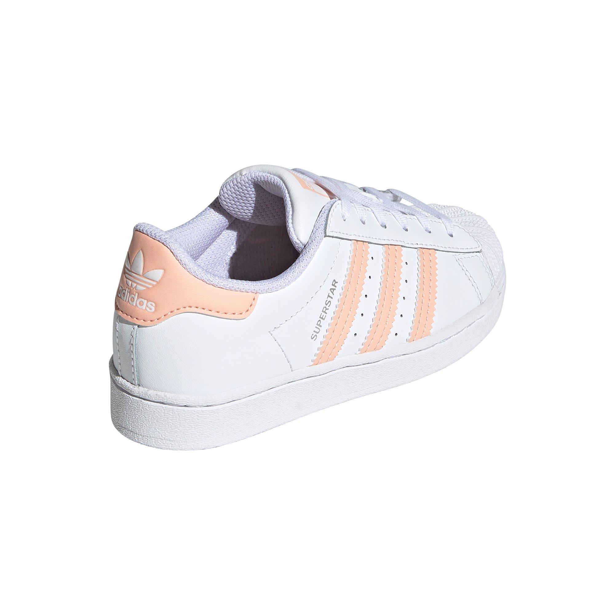 adidas superstar light pink stripes