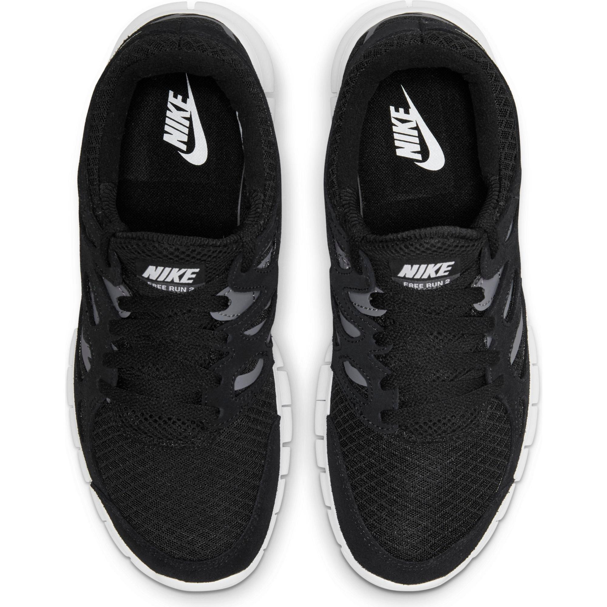 Nike free on sale run 2.0 black