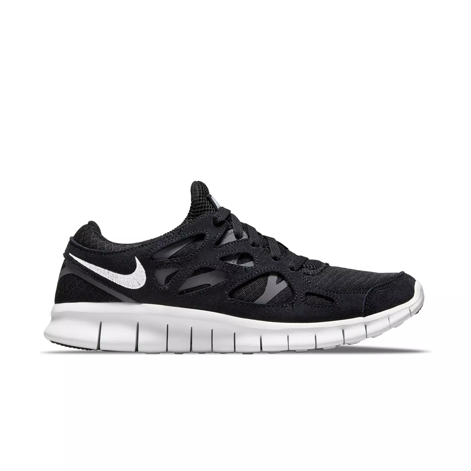 Nike Free Run 2.0 "Black/White" Men's Running Shoe - BLACK/WHITE