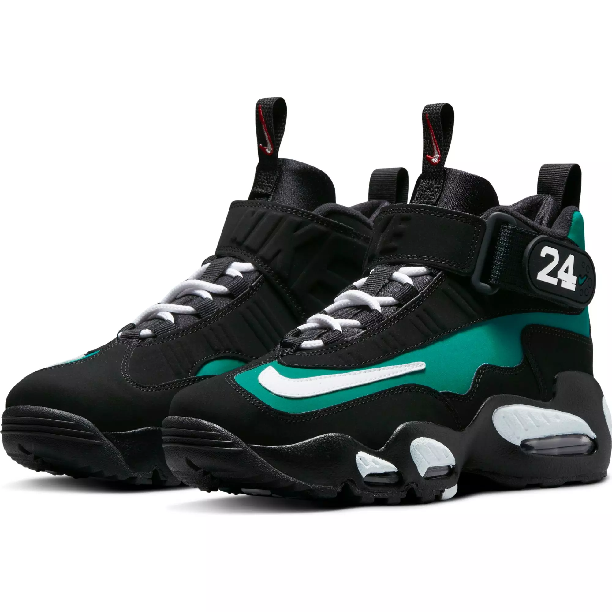 Nike Air Griffey Max 1 "Black/Fresh Water" Grade School Boys' Shoe - BLACK/TEAL
