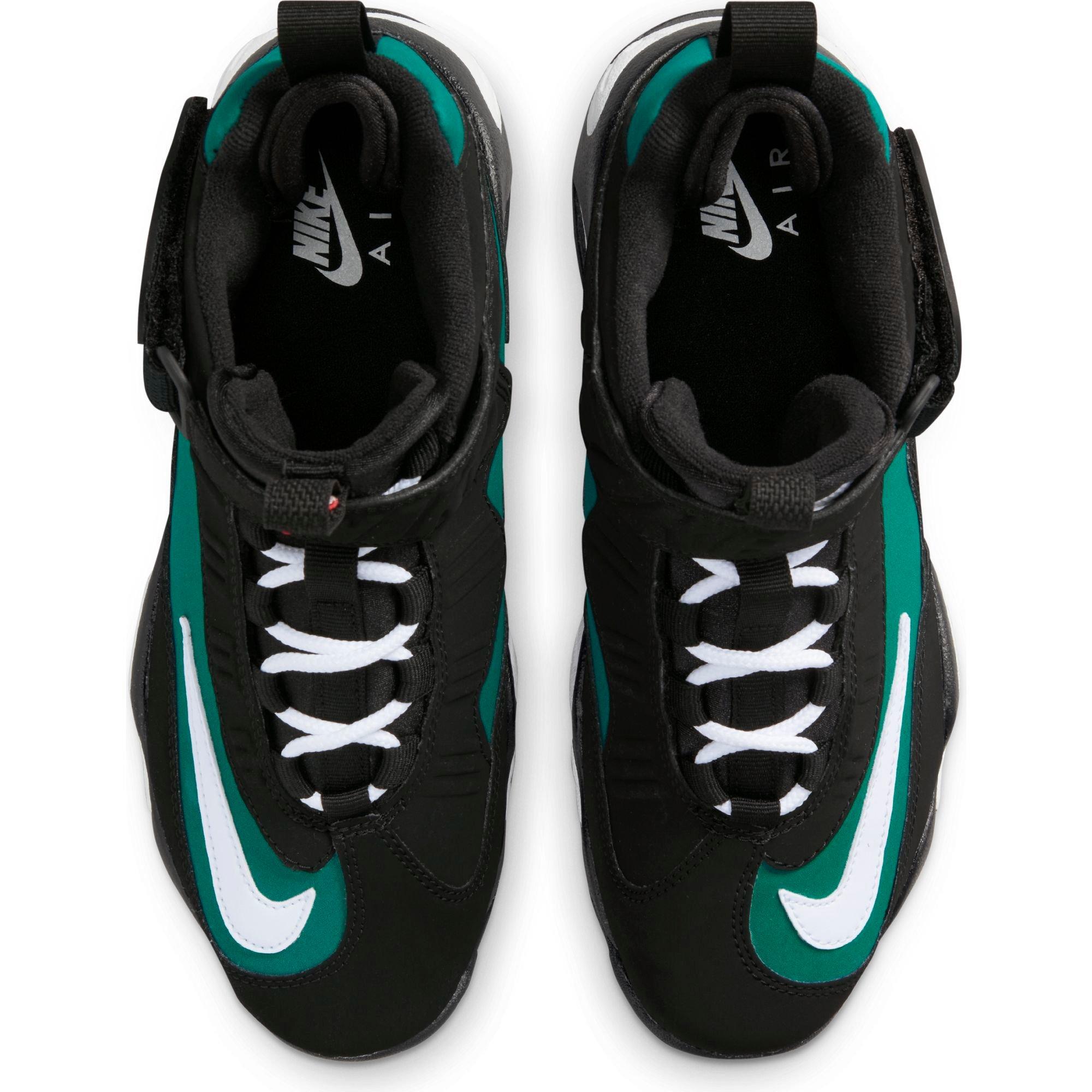 Nike Air Griffey Max 1 "Freshwater" Grade School Kids' Shoe - BLACK/TEAL Thumbnail View 8