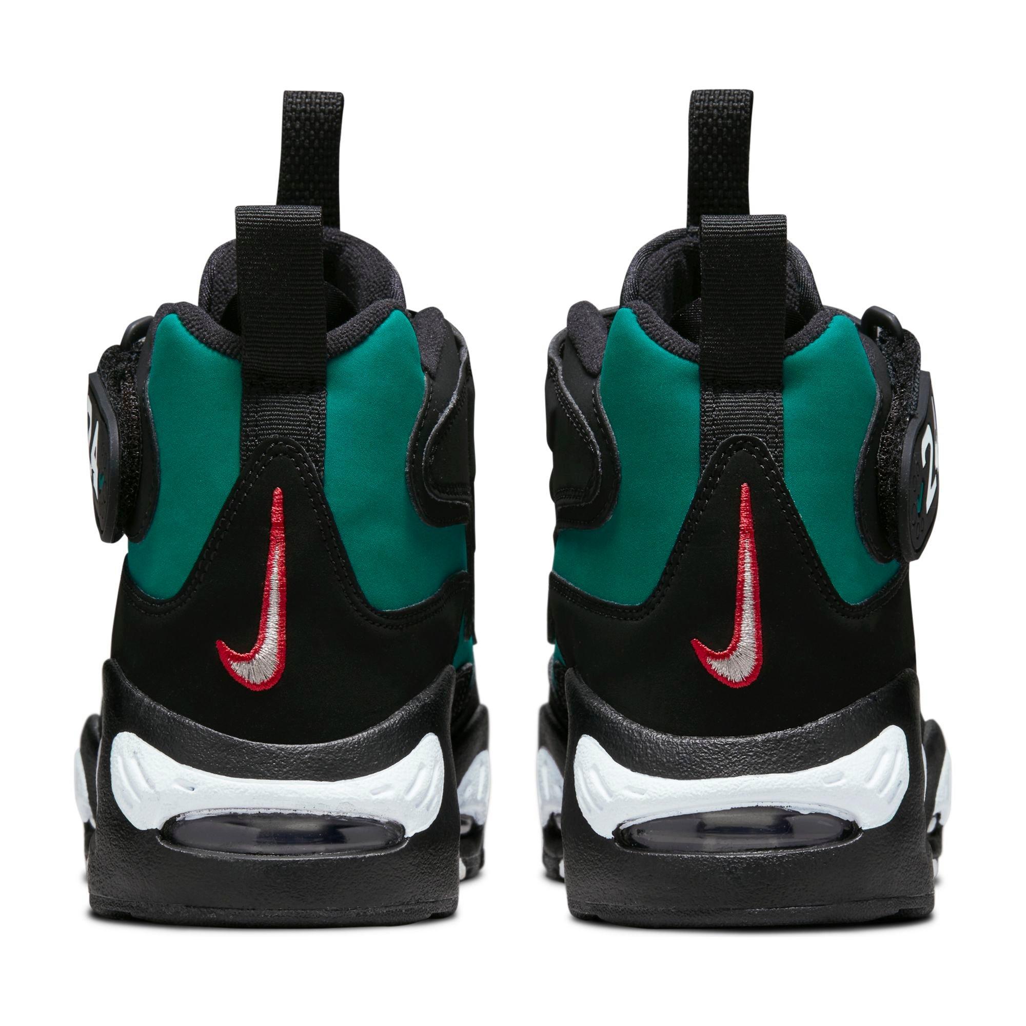 Nike Air Griffey Max 1 "Freshwater" Grade School Kids' Shoe - BLACK/TEAL Thumbnail View 9