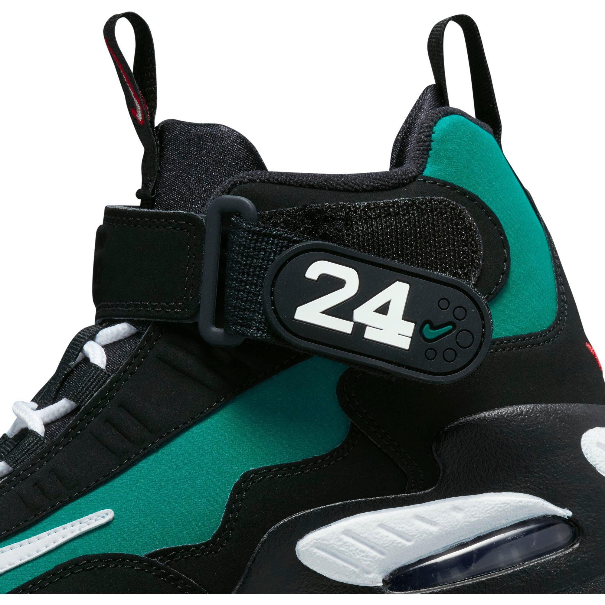 Nike Air Griffey Max 1 "Freshwater" Grade School Kids' Shoe - BLACK/TEAL Thumbnail View 12