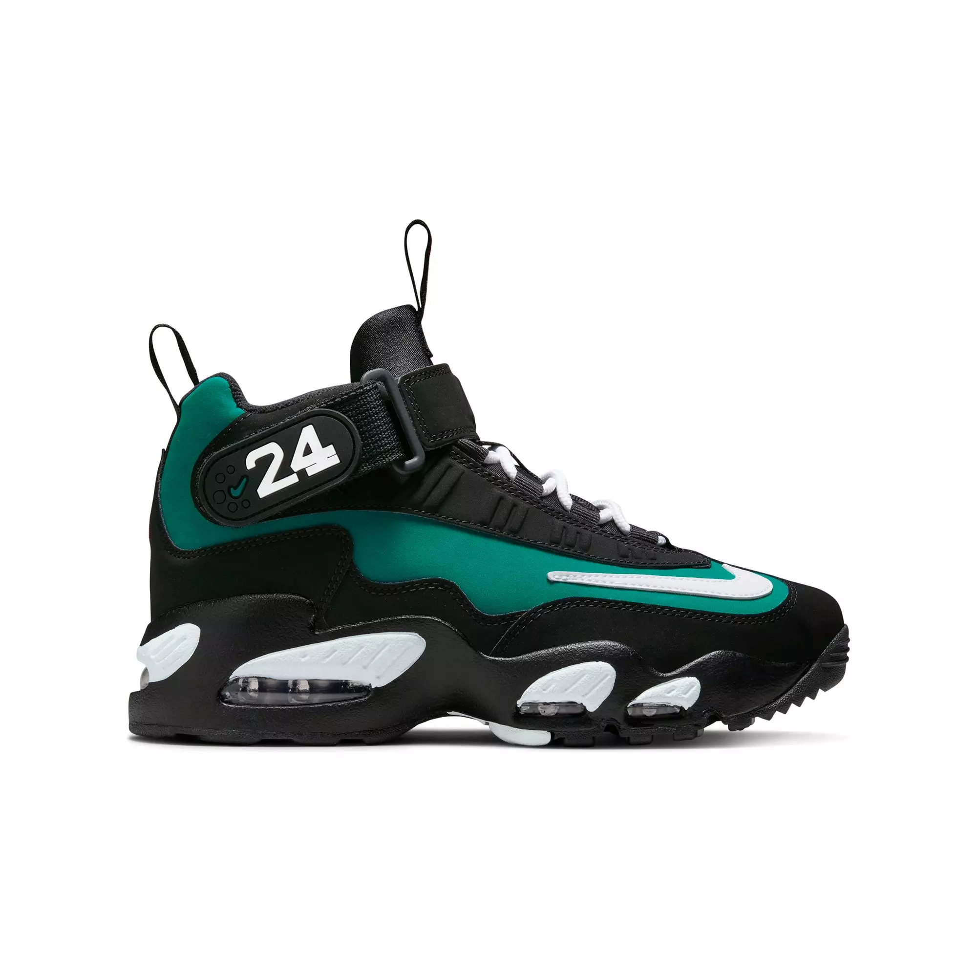 Nike Air Griffey Max 1 "Black/Fresh Water" Grade School Boys' Shoe - BLACK/TEAL