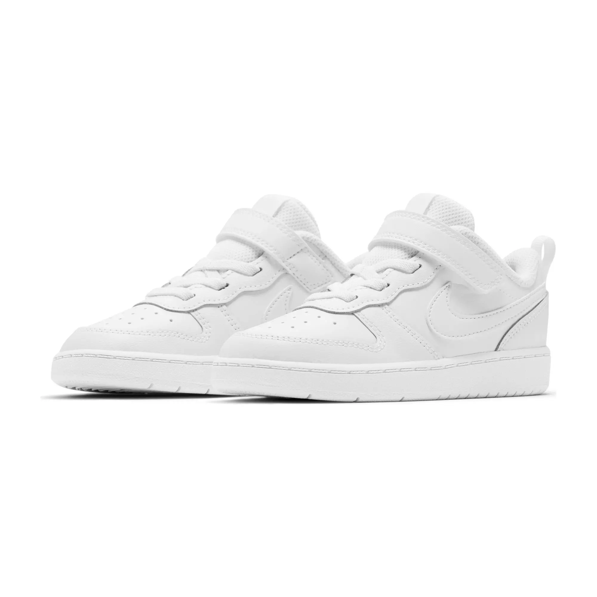 Nike Court Borough Low 2 "White" Toddler Kids' Shoe - WHITE