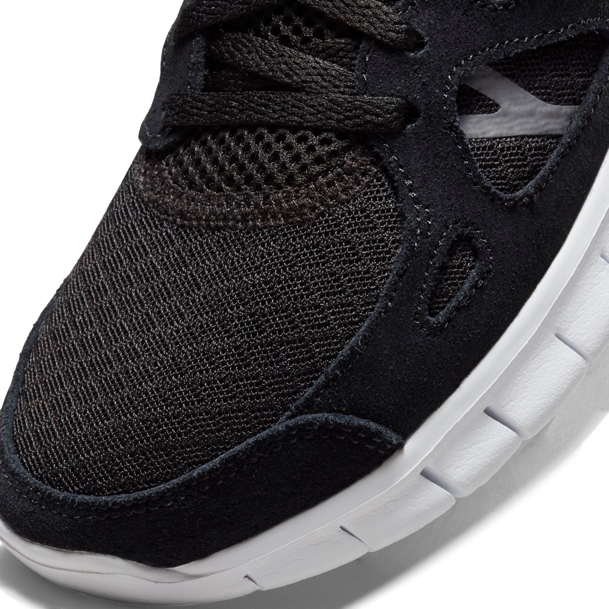 Nike Free Run 2 "Black/White/Dark Grey" Grade School Kids' Shoe - BLACK/WHITE/GREY Thumbnail View 9