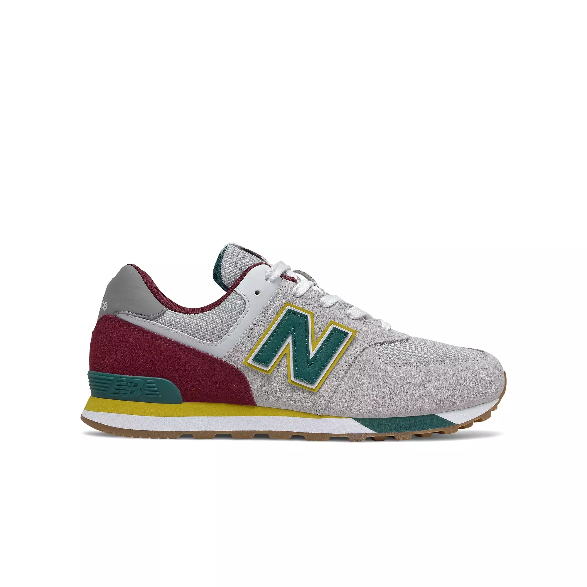 burgundy new balance grade school