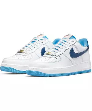 Nike - Buy NIKE AIR FORCE 1 '07 LV8 'WHITE/LIGHT PHOTO BLUE-DEEP ROYAL  BLUE' - VegNonVeg