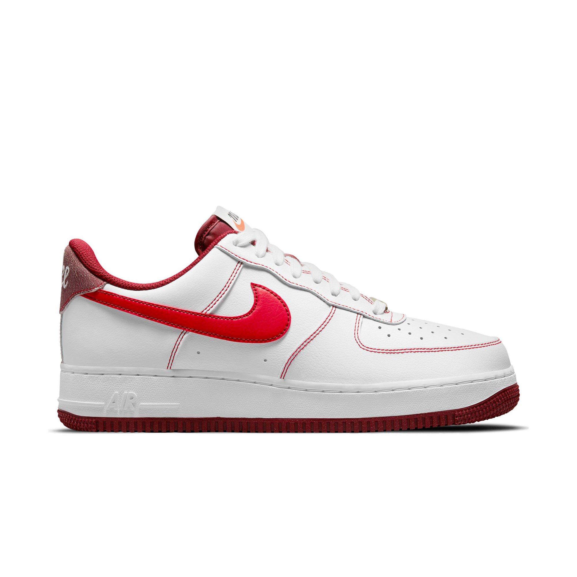 Nike Air Force 1 07 Mens Lifestyle Shoes White Red CZ0326-100 – Shoe Palace