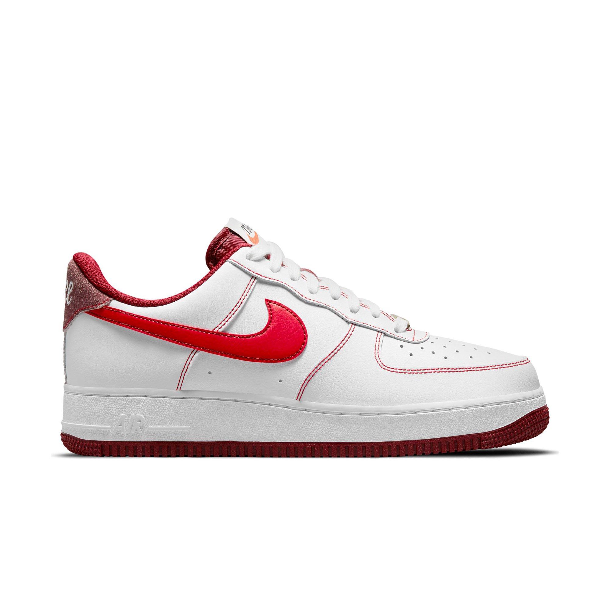 red and white forces mens