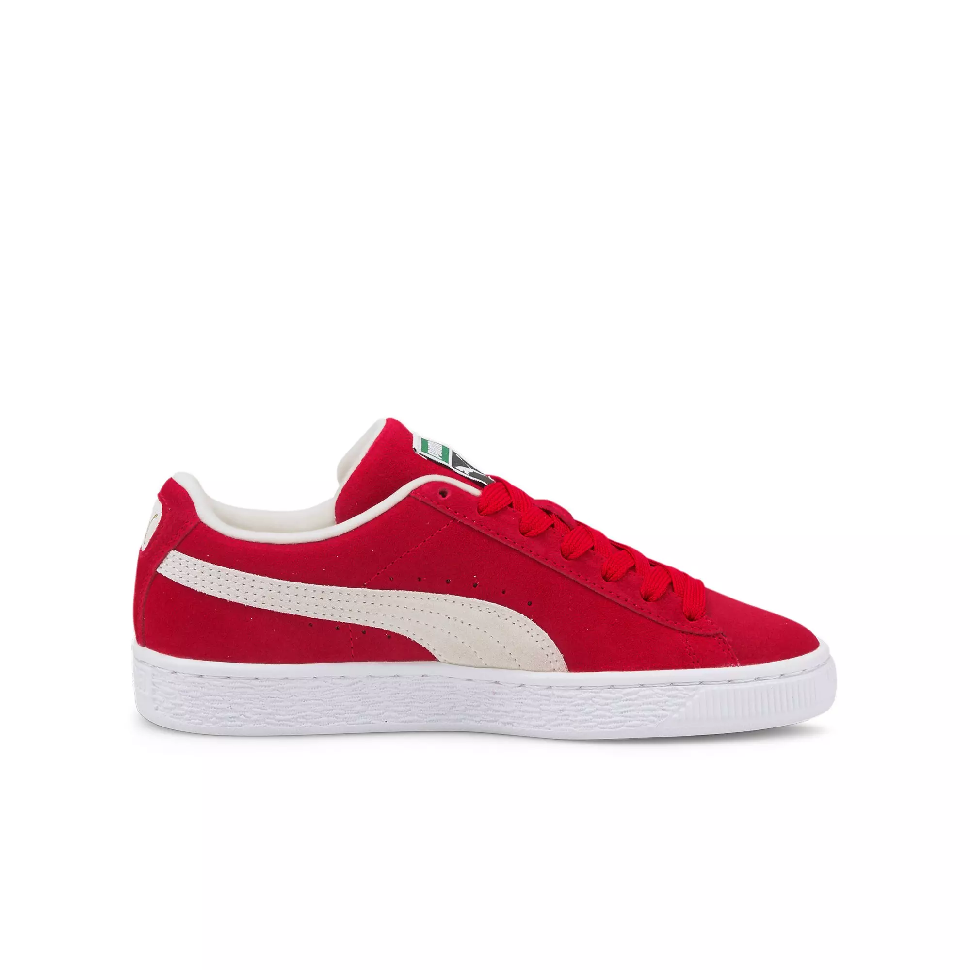 PUMA Suede "Red" Grade School Boys' Shoe - RED