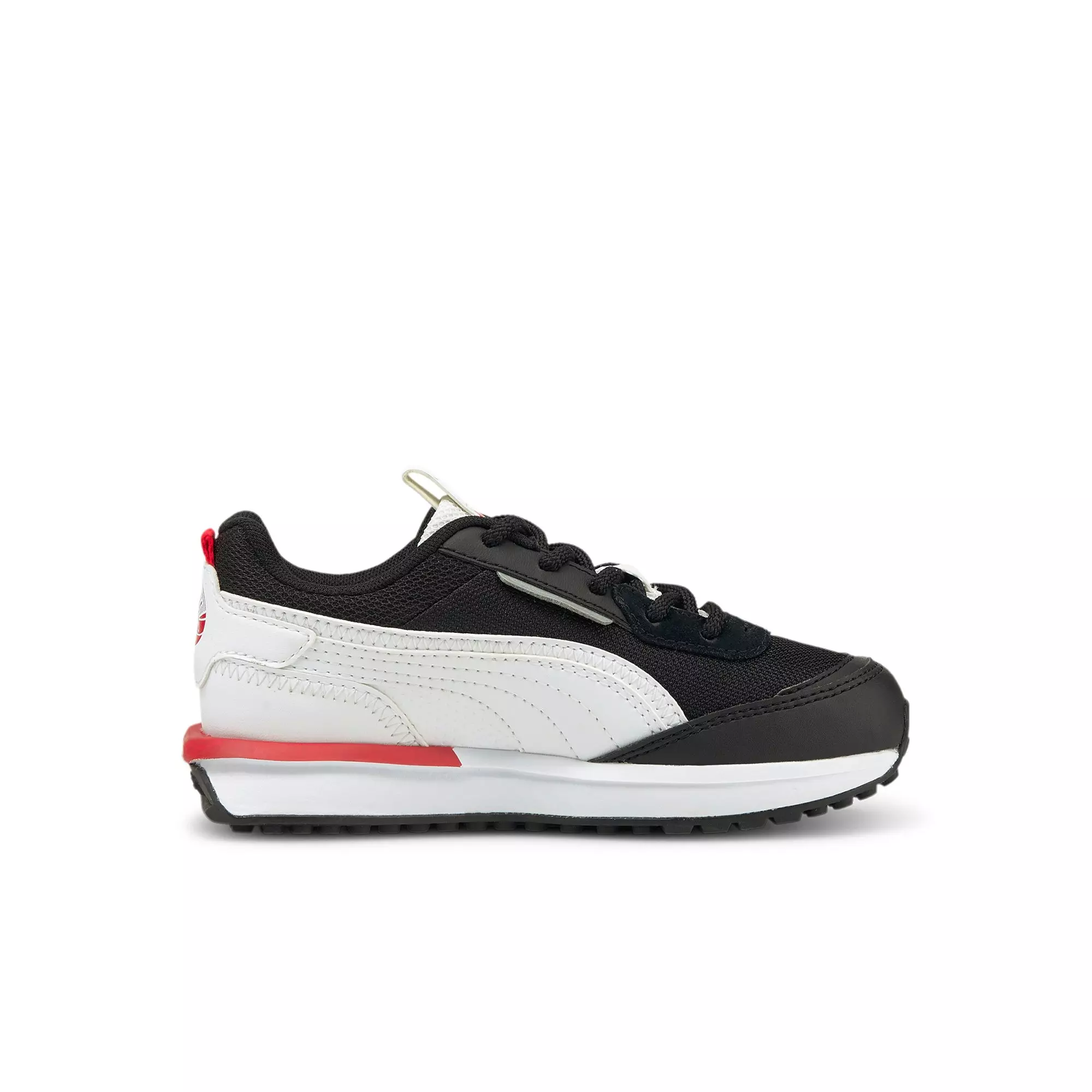 Puma City Rider "Art of Sport" Preschool Boys' Shoe - BLACK/WHITE/RED