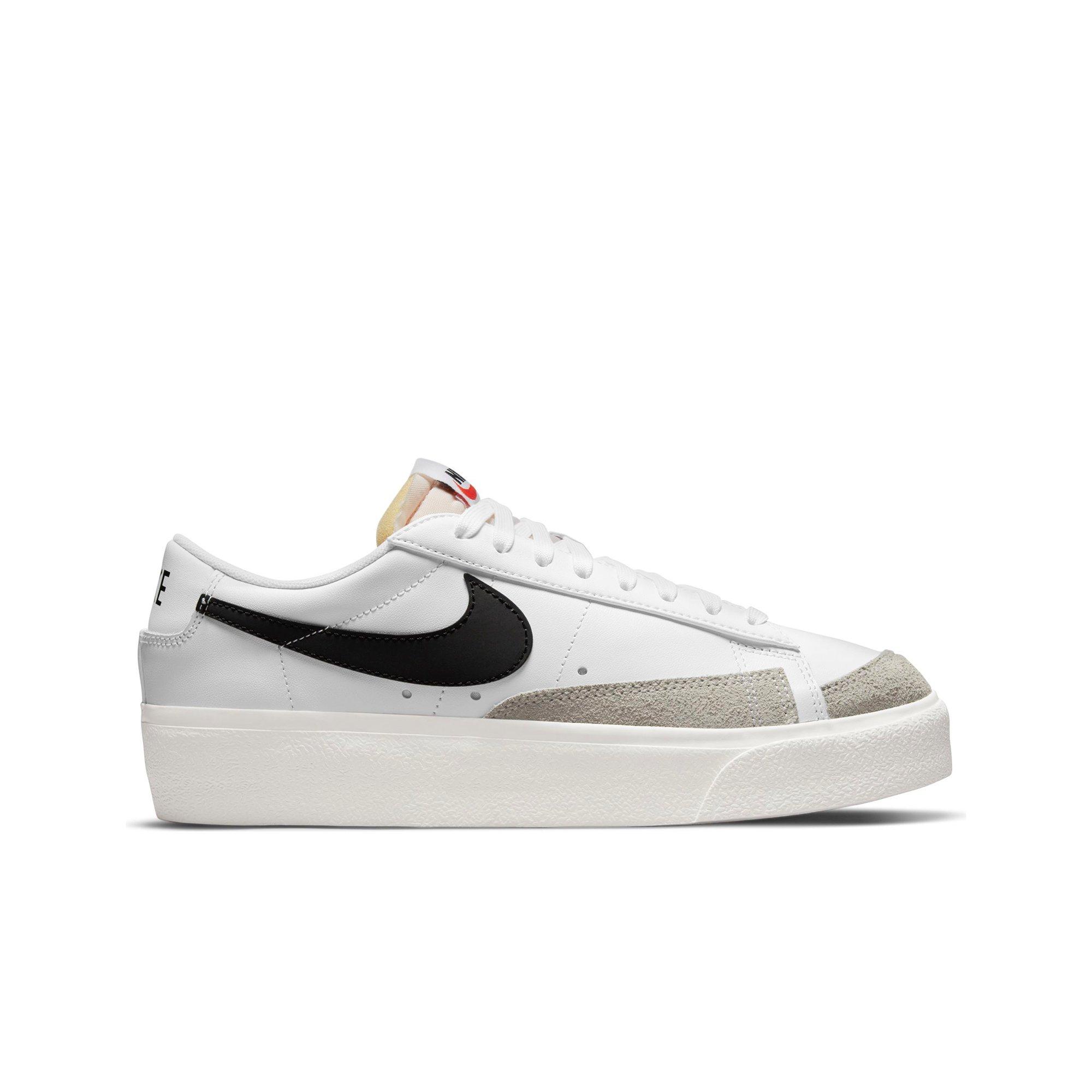 Nike Blazer Low Platform White Black Sail Team Orange Women S Shoe Hibbett City Gear
