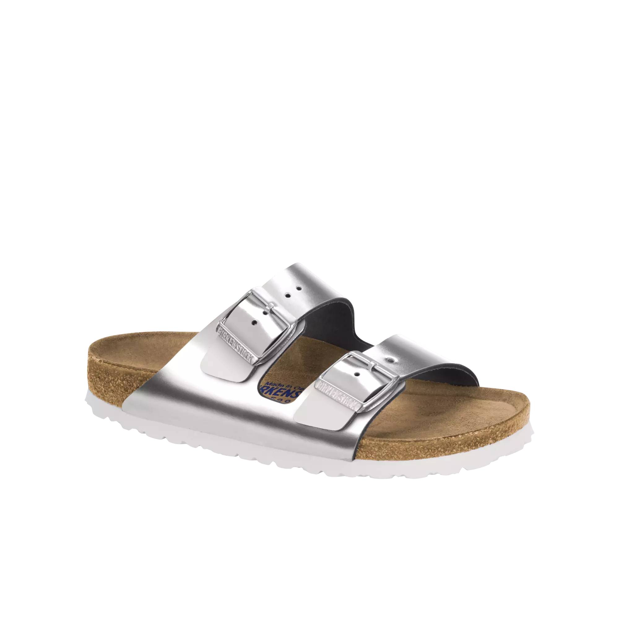 Birkenstock Arizona "Metallic Silver" Women's Sandal - SILVER
