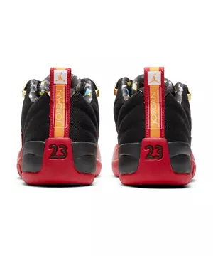 Jordan 12 Retro Varsity Red/Black Toddler Kids' Shoe - Hibbett