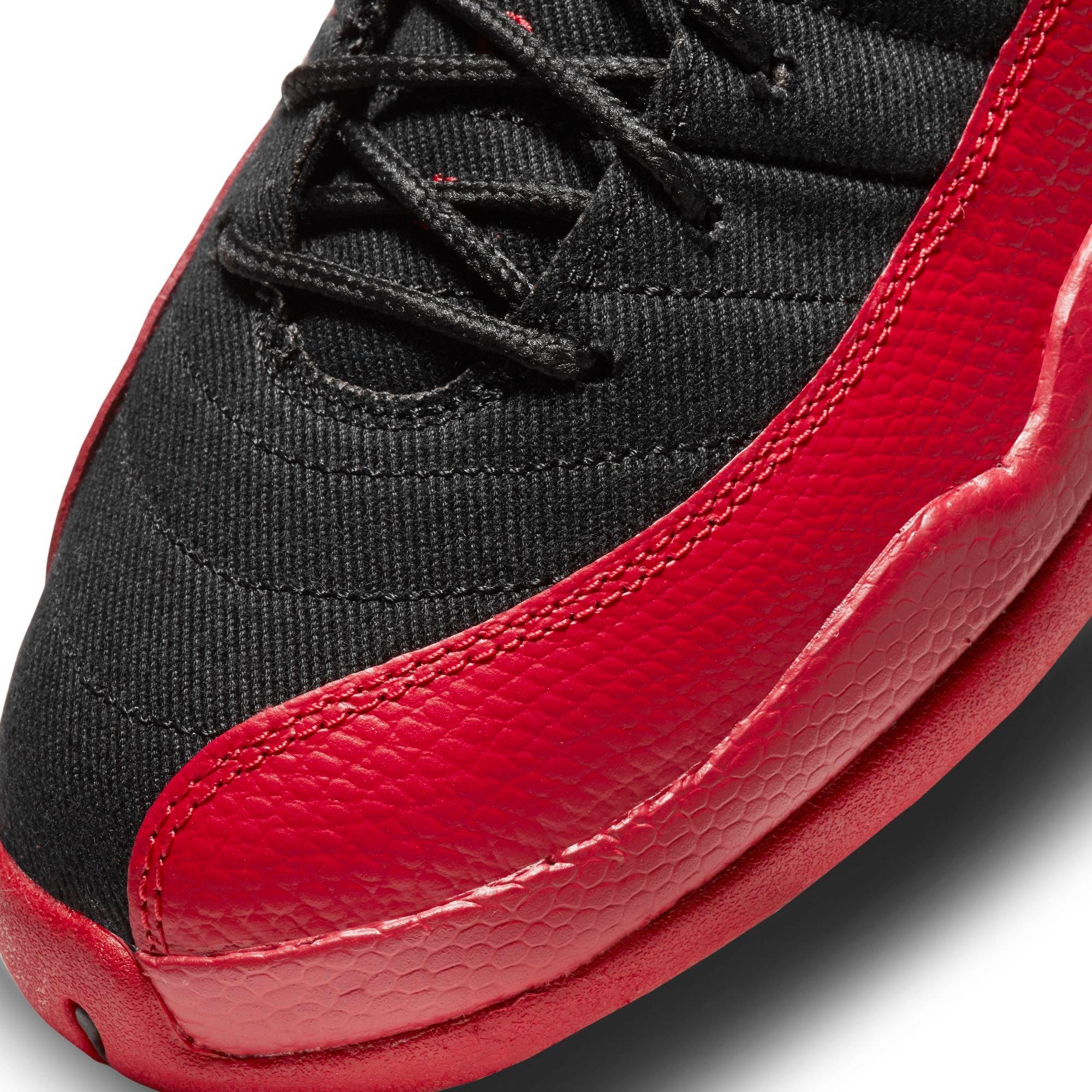 Jordan 12 Retro Low Black/Varsity Red/Metallic Gold Grade