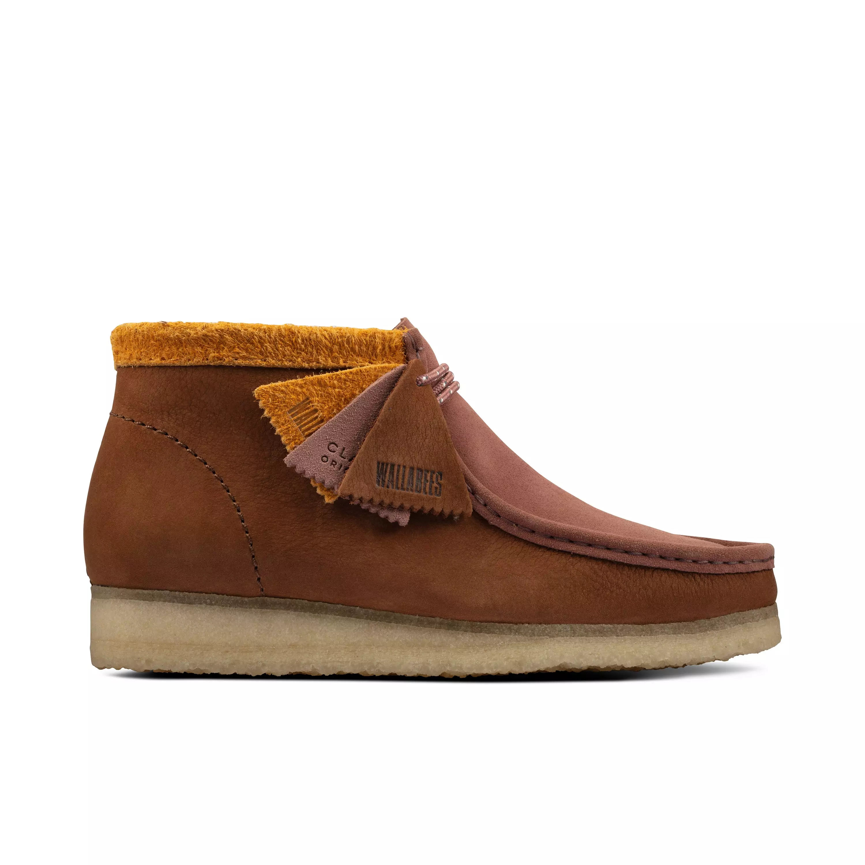 Clarks Wallabee "Suede/Rust" Men's Boot - RUST