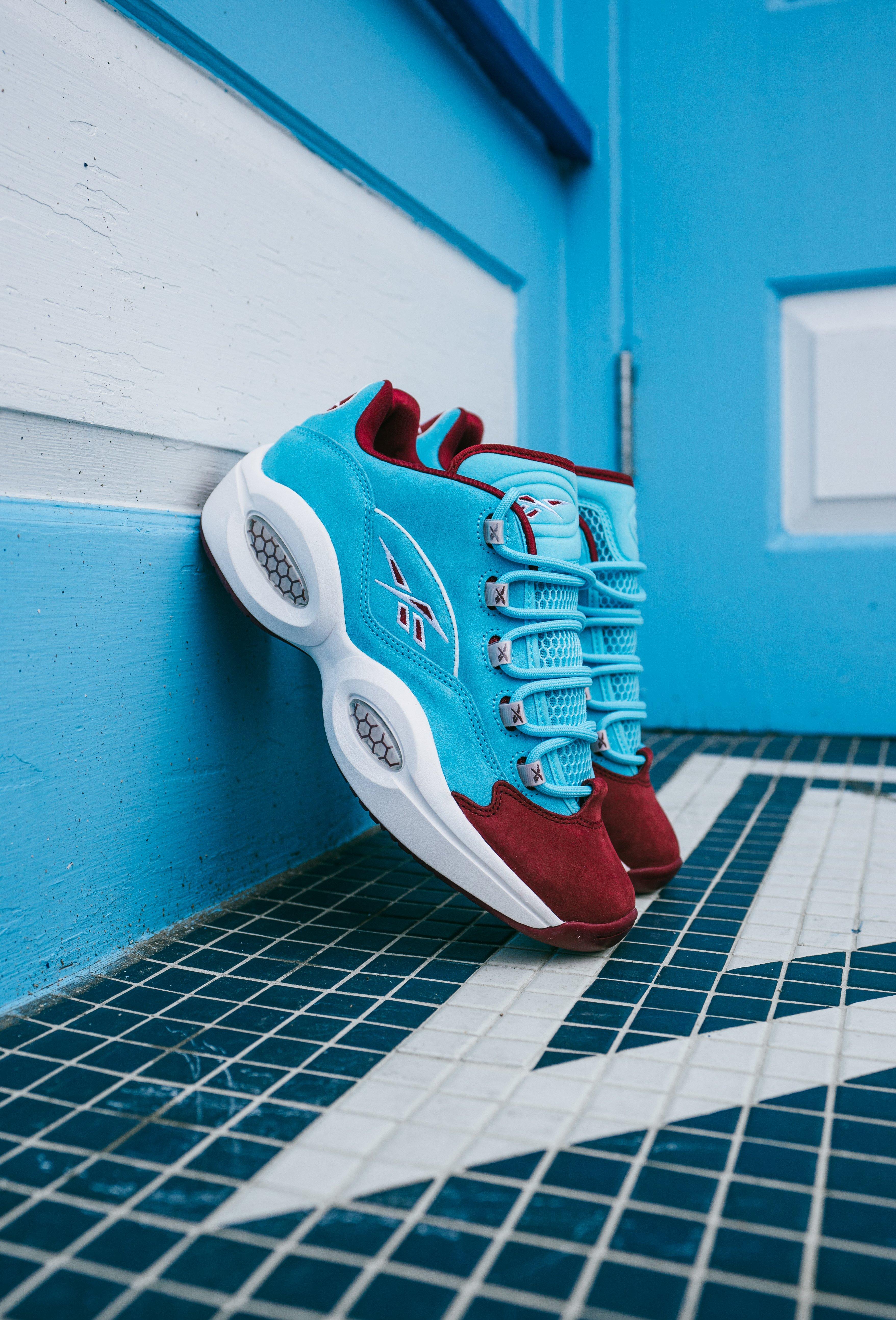 Reebok The Question Low Phillies Quick look +on-feet! 