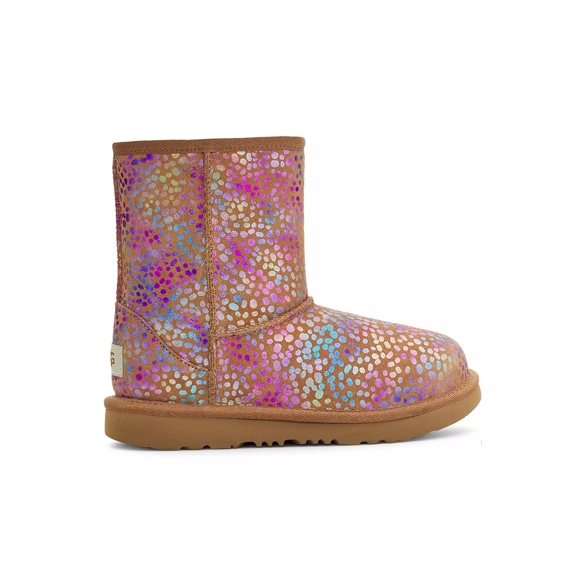 UGG Classic II Spots "Multi" Grade School Girls' Boot - MULTI-COLOR