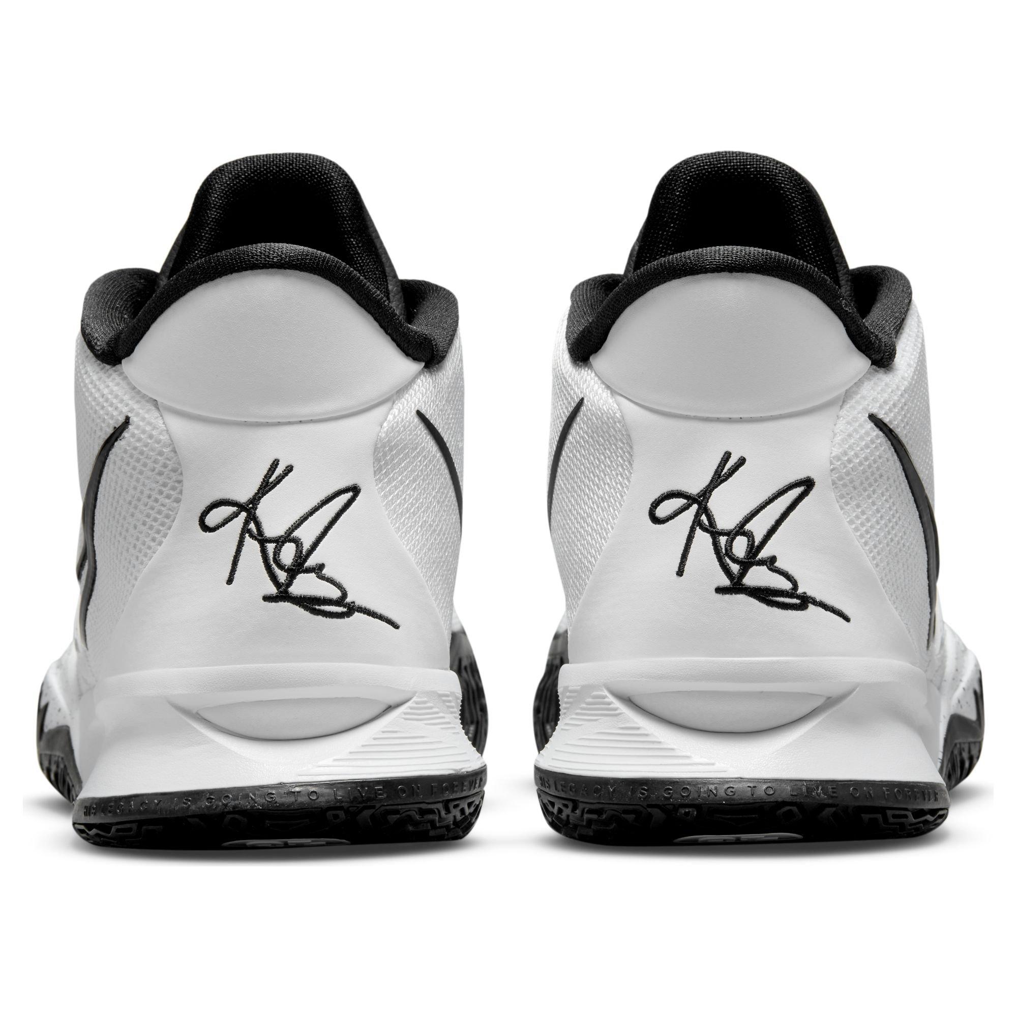 kyrie white black