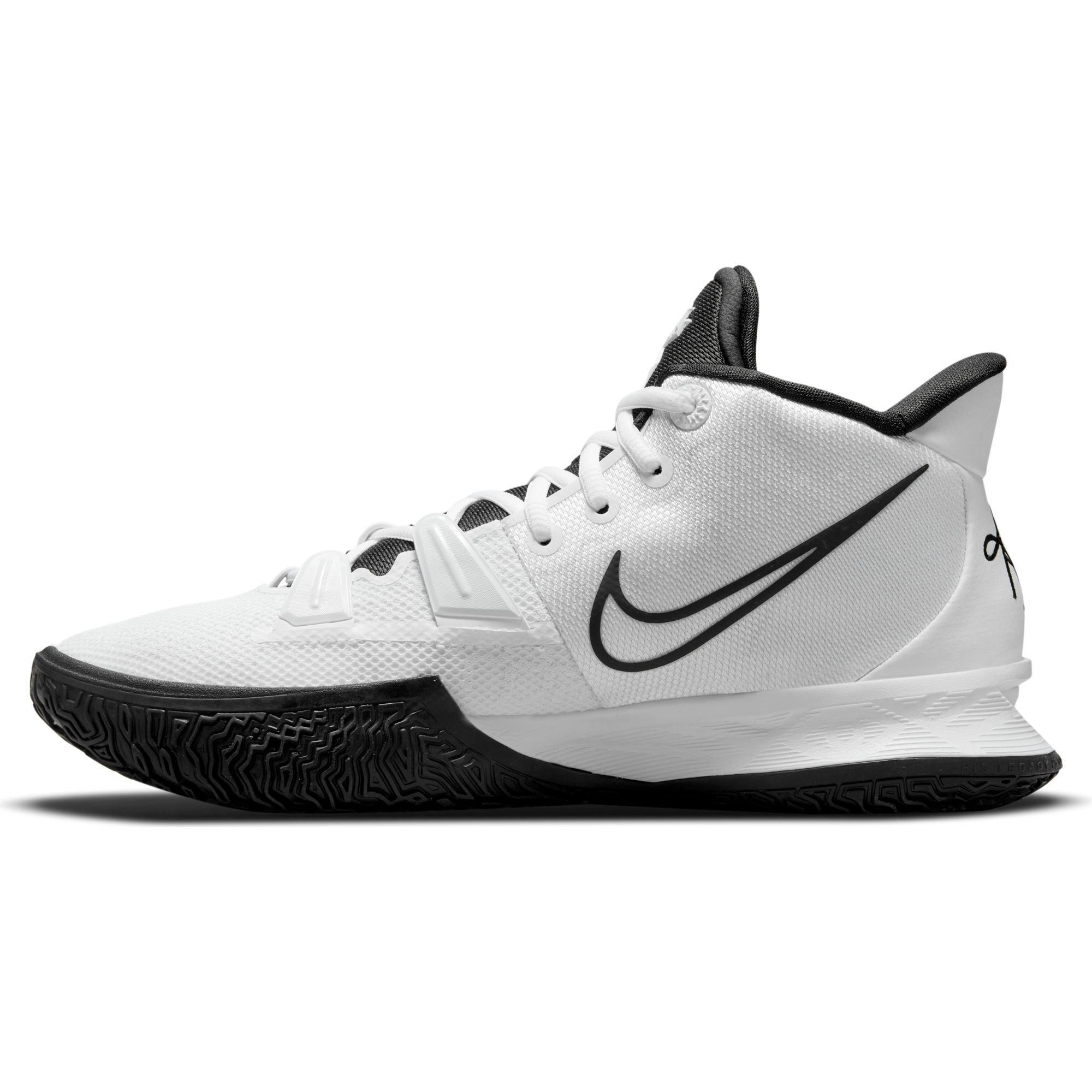 White kyrie clearance basketball shoes