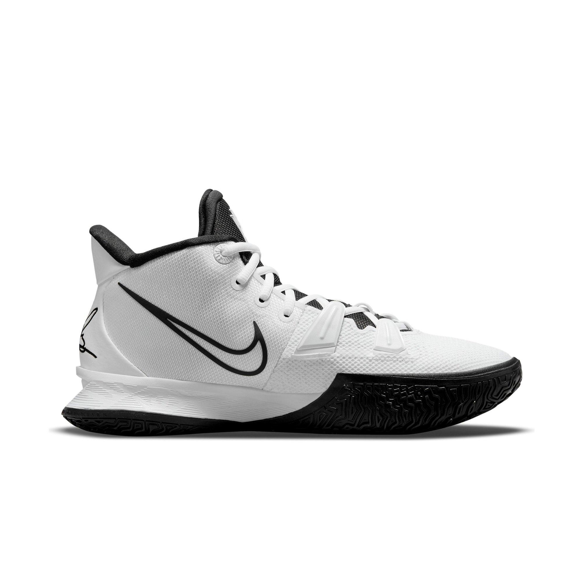 Kyrie shoes clearance white and black