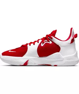 Nike PG 5 University Red/White Men's Basketball Shoe - Hibbett