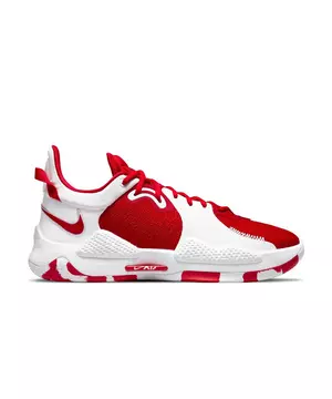 Nike PG 5 University Red/White Men's Basketball Shoe - Hibbett
