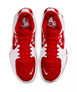 EUC NIKE PG 5 Red White Blue USA Basketball Shoes Men's Size
