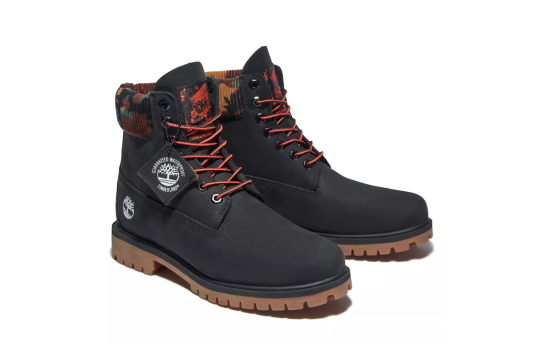 roltrap Geelachtig breuk Timberland 6-Inch Premium "Black/Camo" Men's Boot