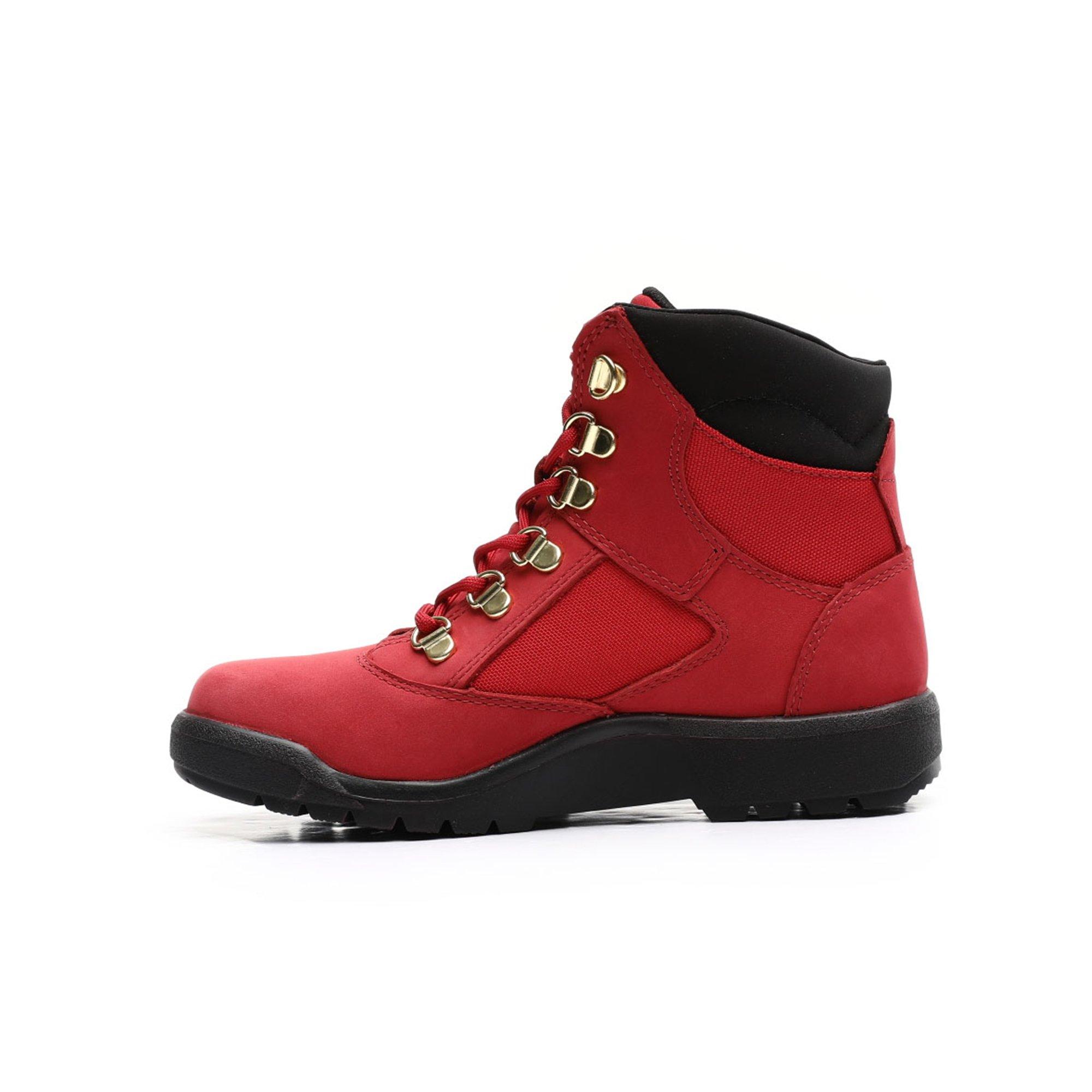 Red deals field boots