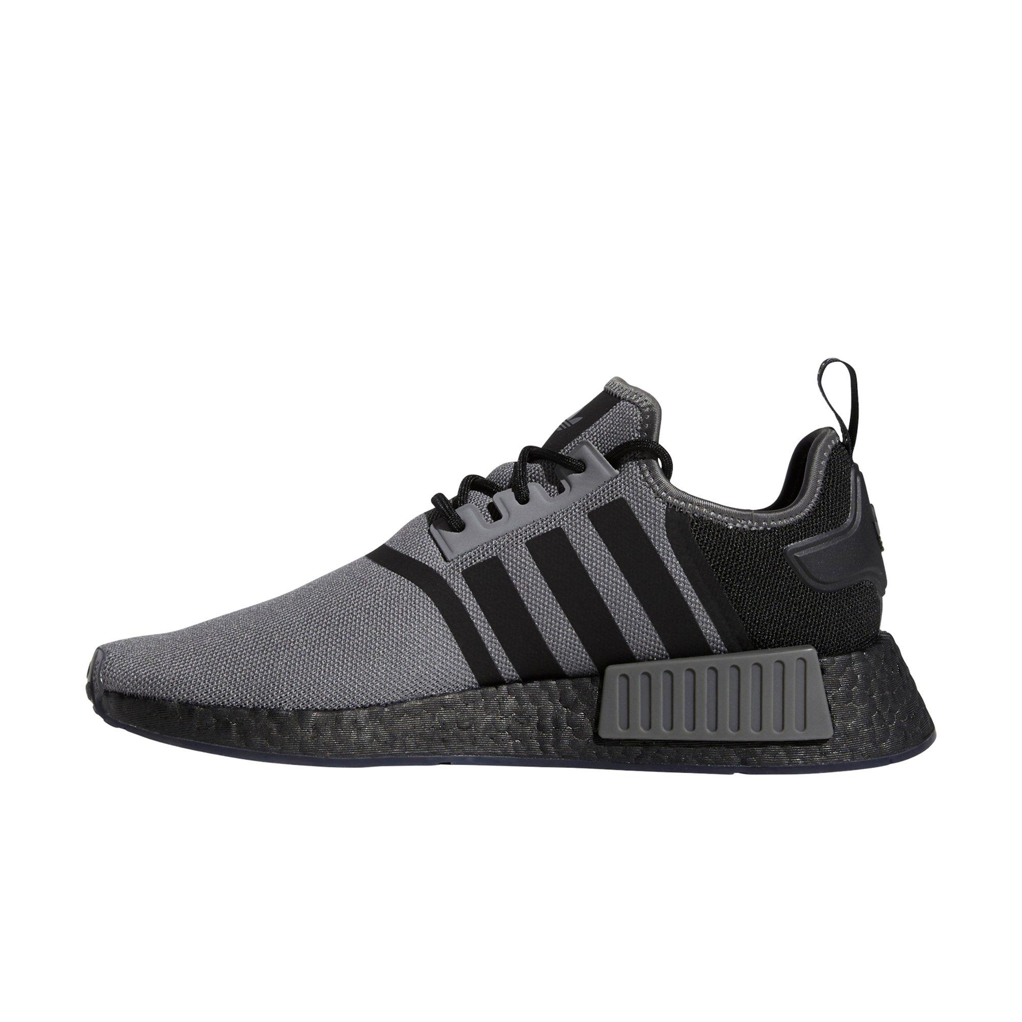 Black and 2025 grey adidas shoes