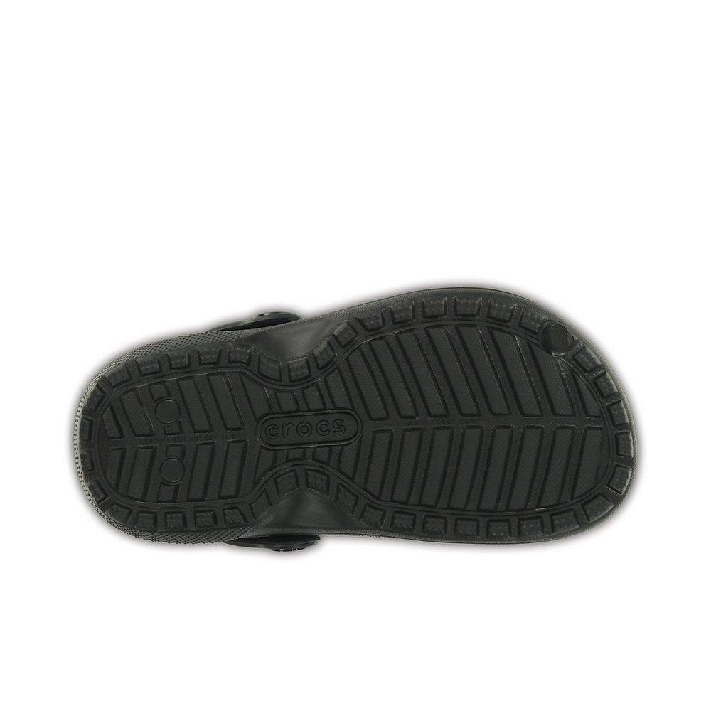 Crocs Classic Lined "Black" Preschool Kids' Clog - BLACK Thumbnail View 2