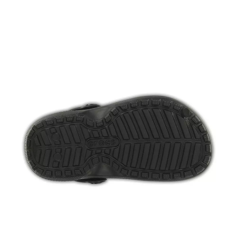 Crocs Classic Lined "Black" Preschool Kids' Clog - BLACK