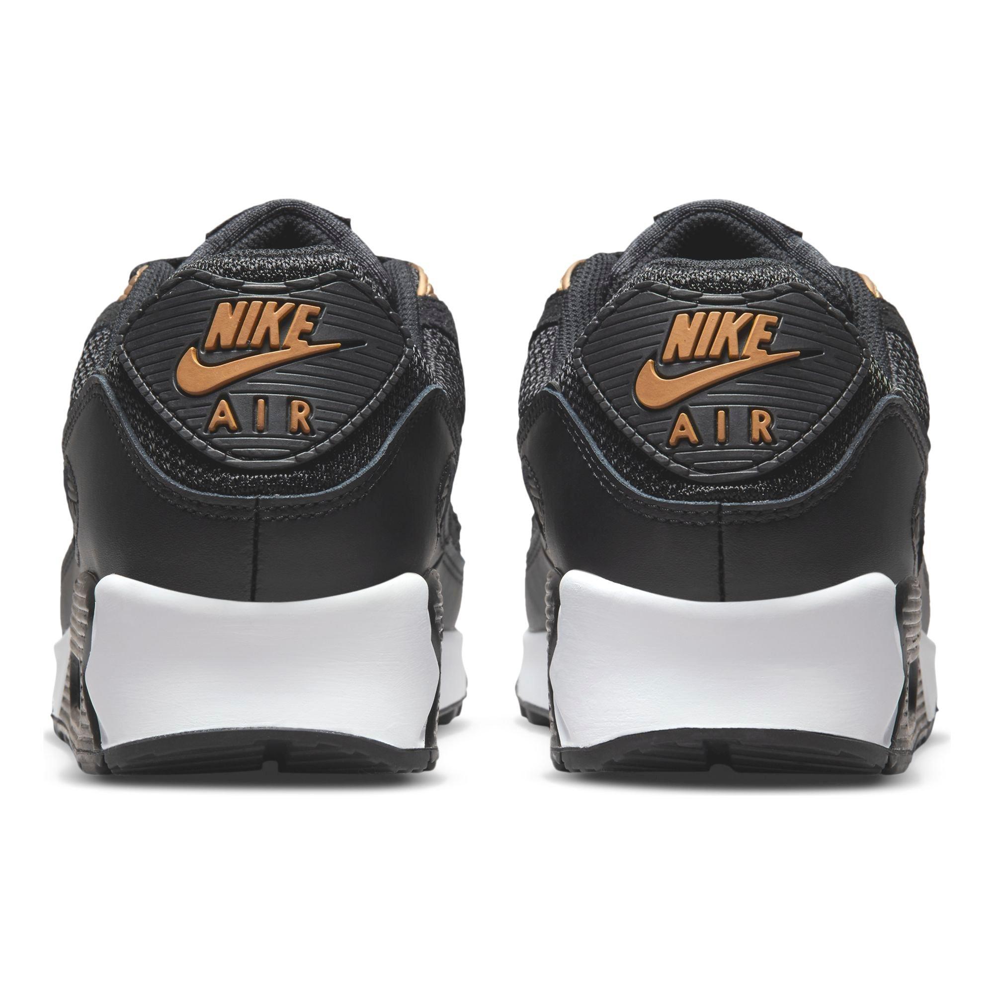 mens nike black and gold