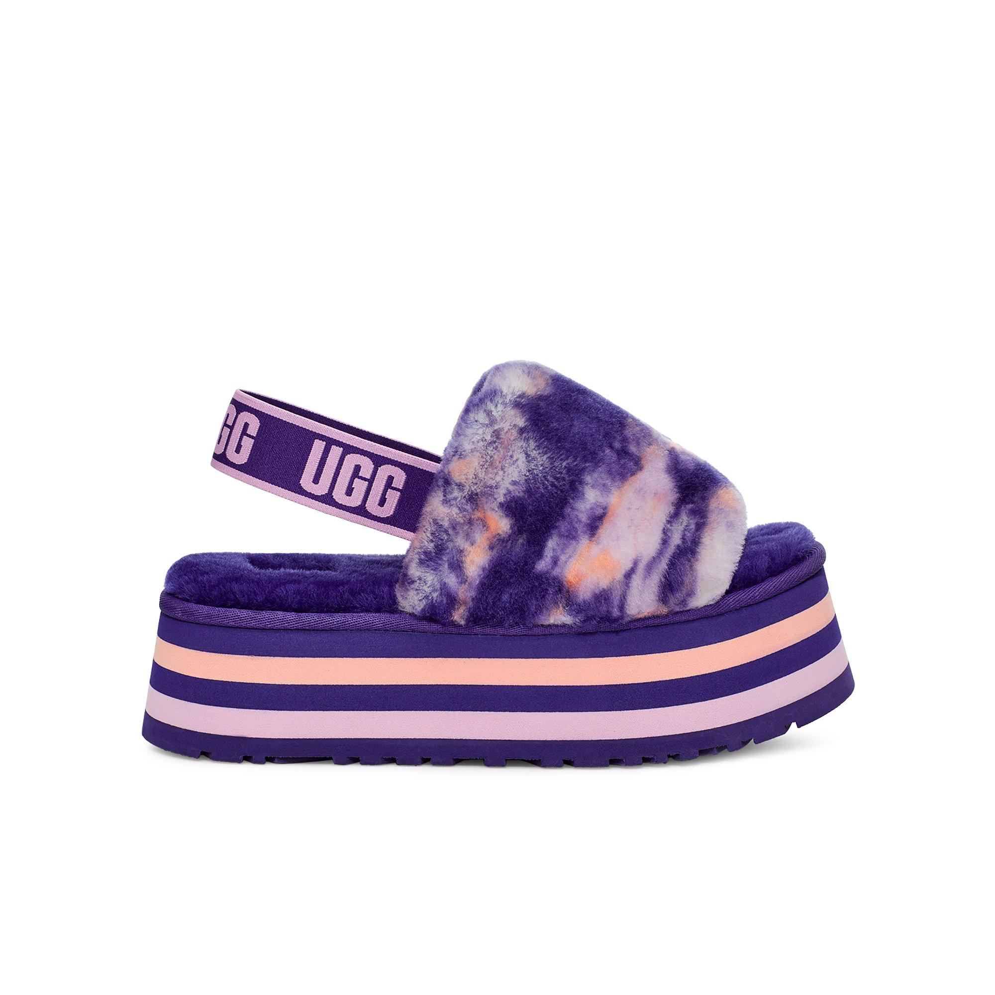 Ugg disco checker online slide blue