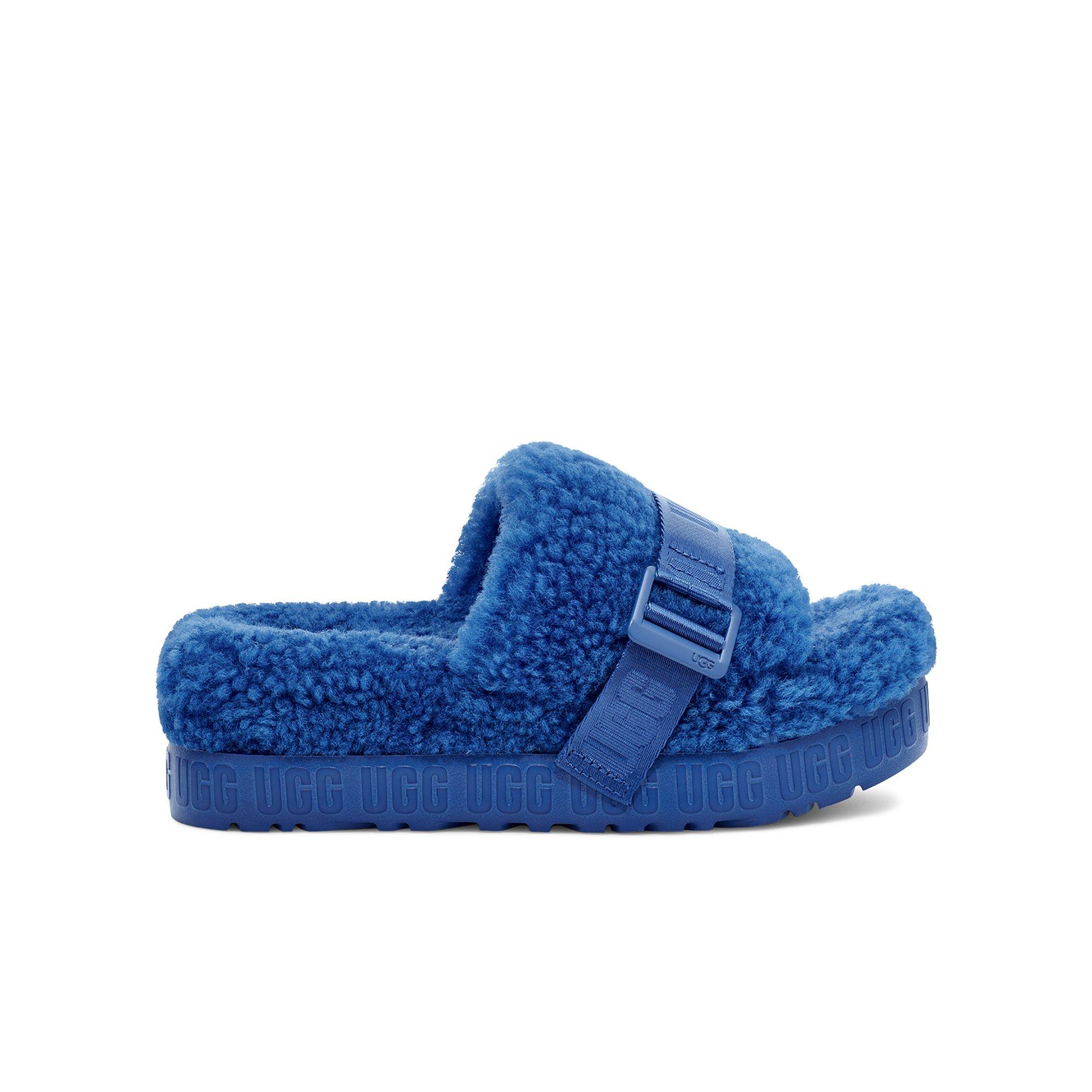 Light blue uggs slides hot sale