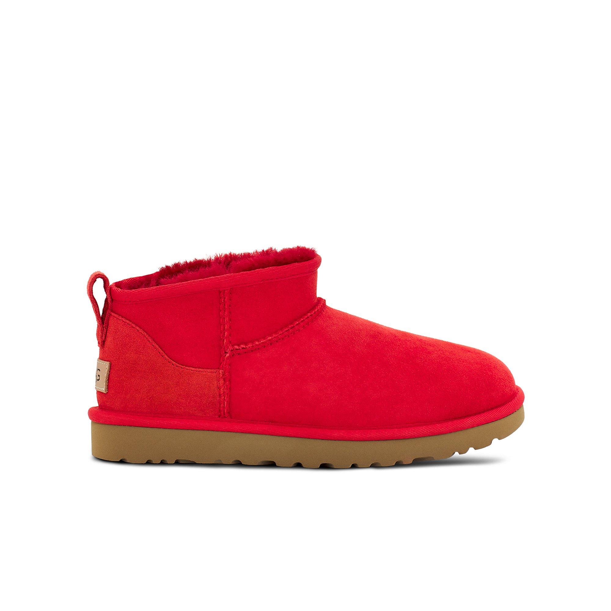 Red mini ugg boots new arrivals