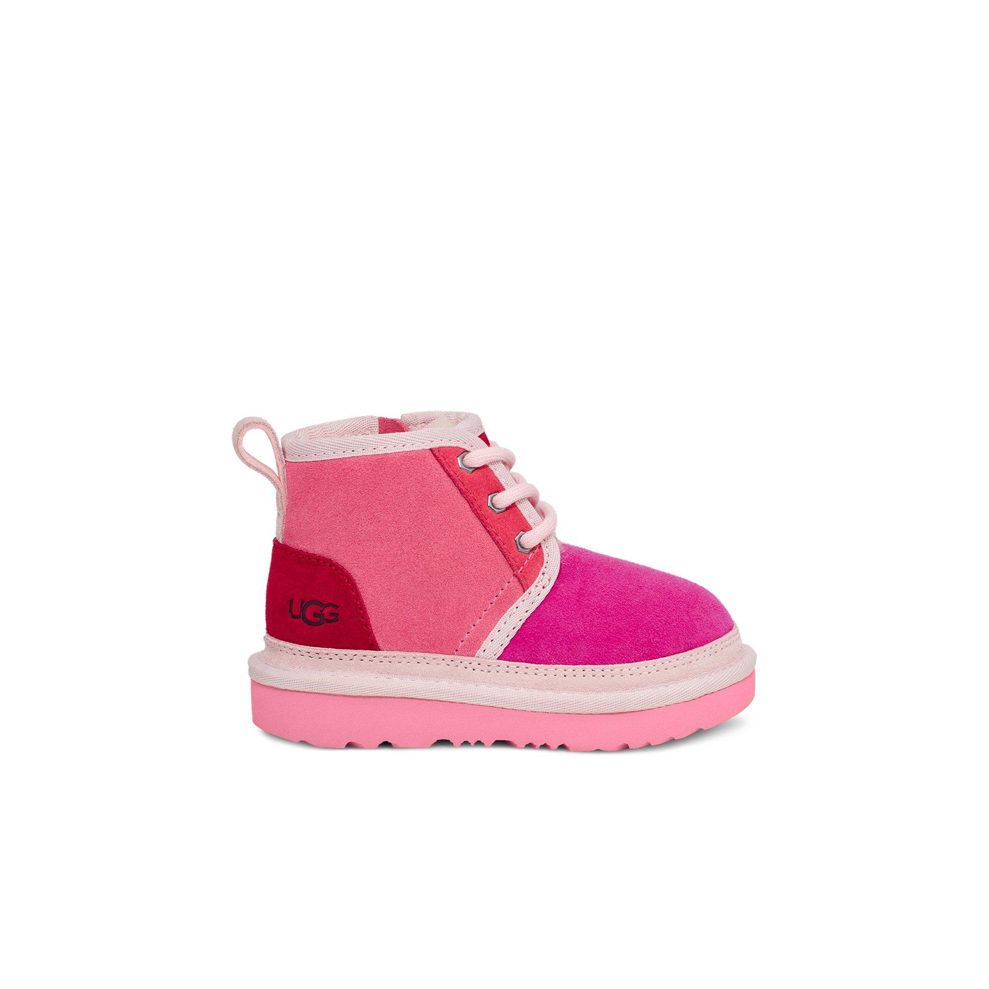 Pink and white clearance uggs