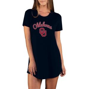 College Concepts Women's Oklahoma Sooners Marathon Nightshirt