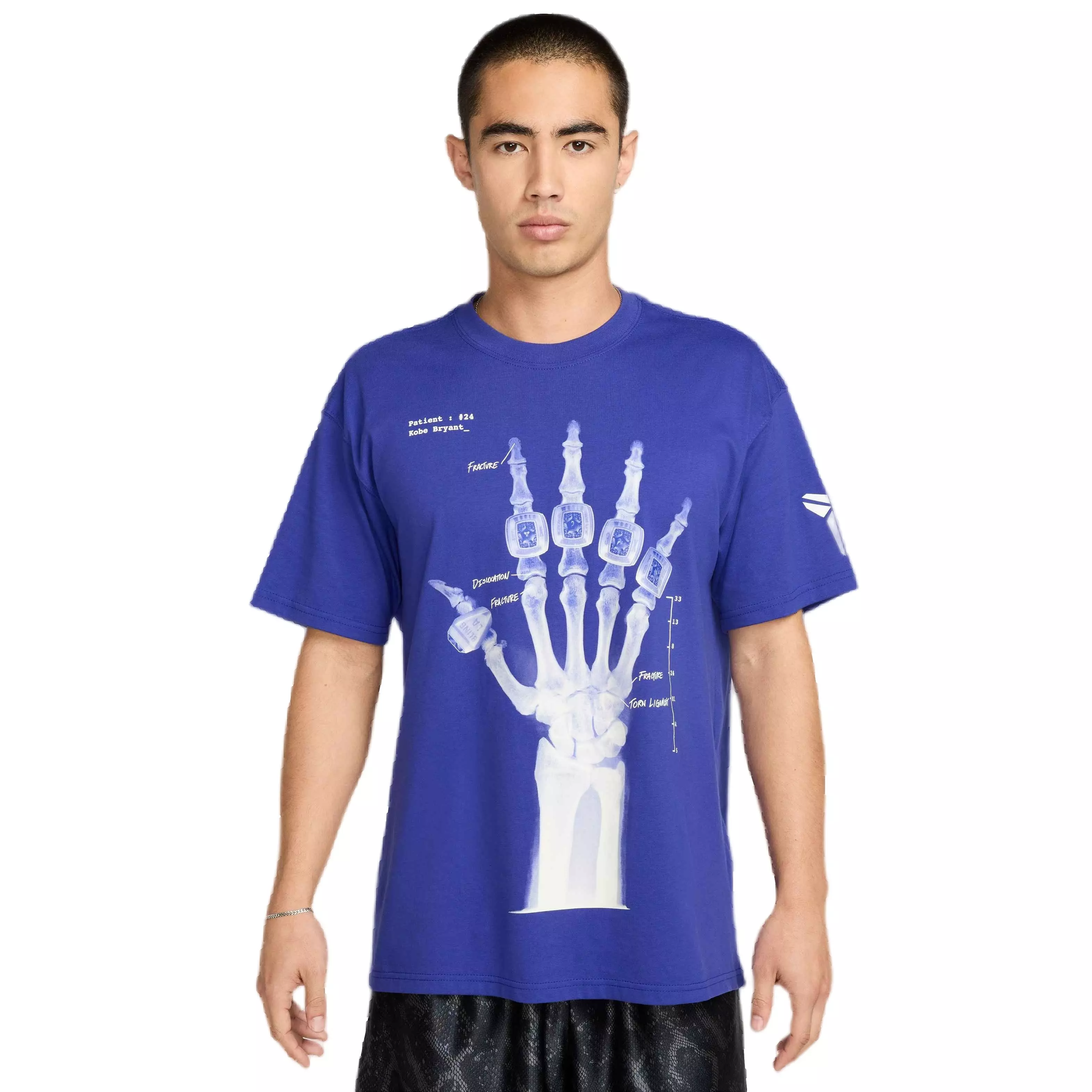 Nike Men's Kobe M90 X-Ray T-Shirt - Blue - BLUE