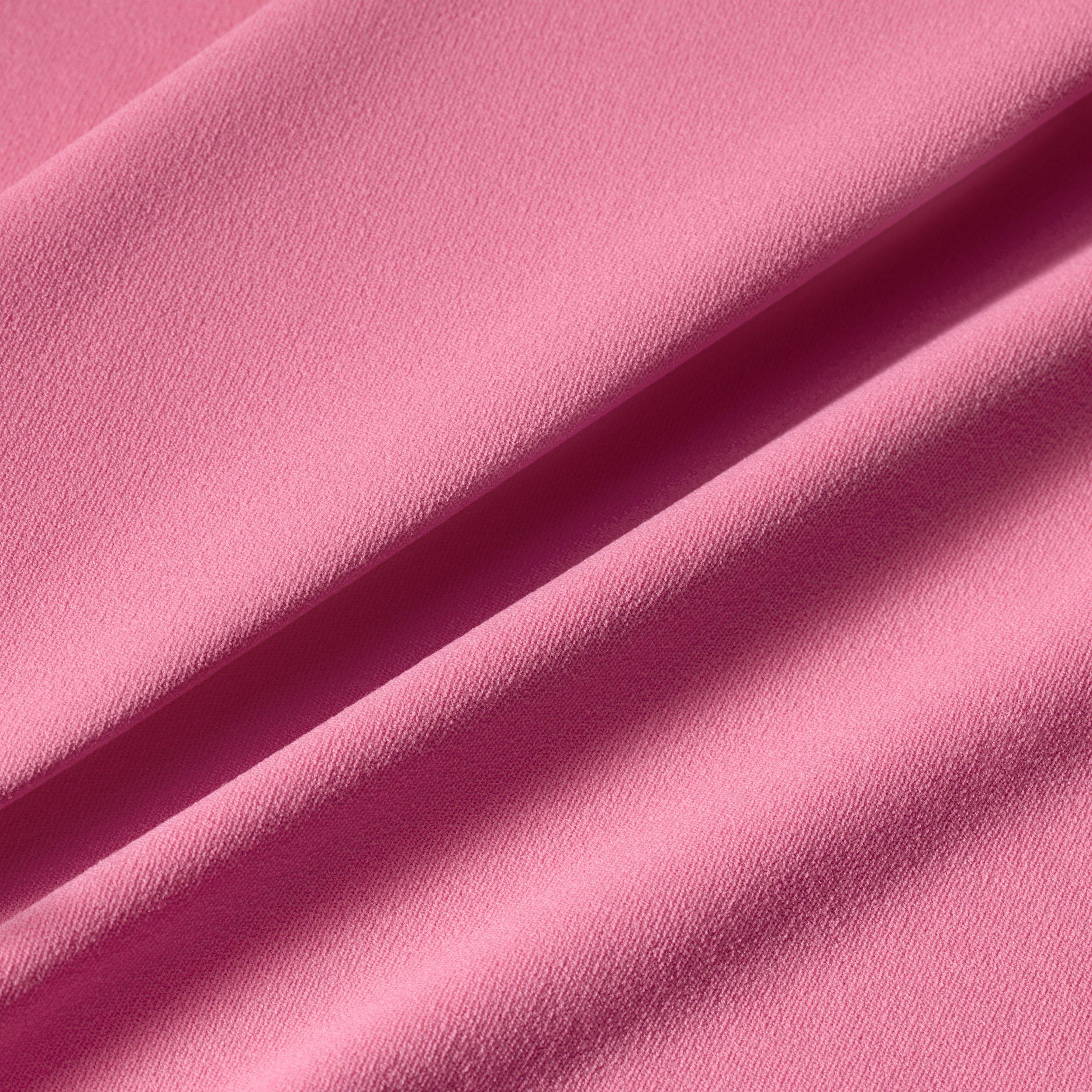 Nike Women's Zenvy High-Waisted 7/8 Leggings with No Front Seam - PINK/WHITE Thumbnail View 7