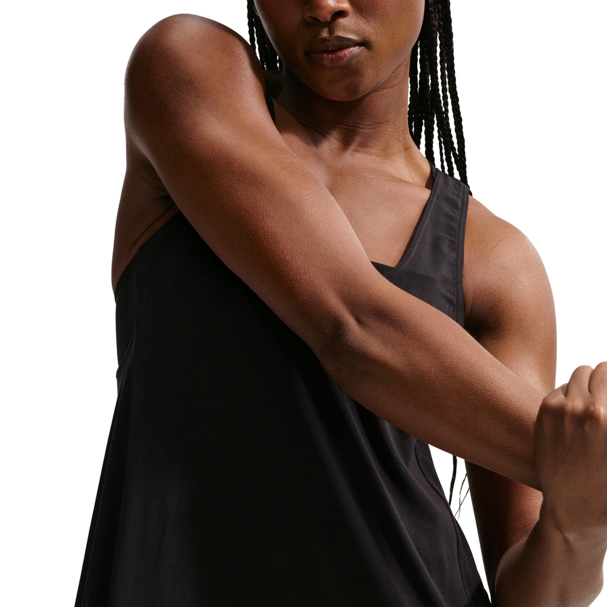 Nike Women's Zenvy Jumpsuit - Black - BLACK Thumbnail View 5