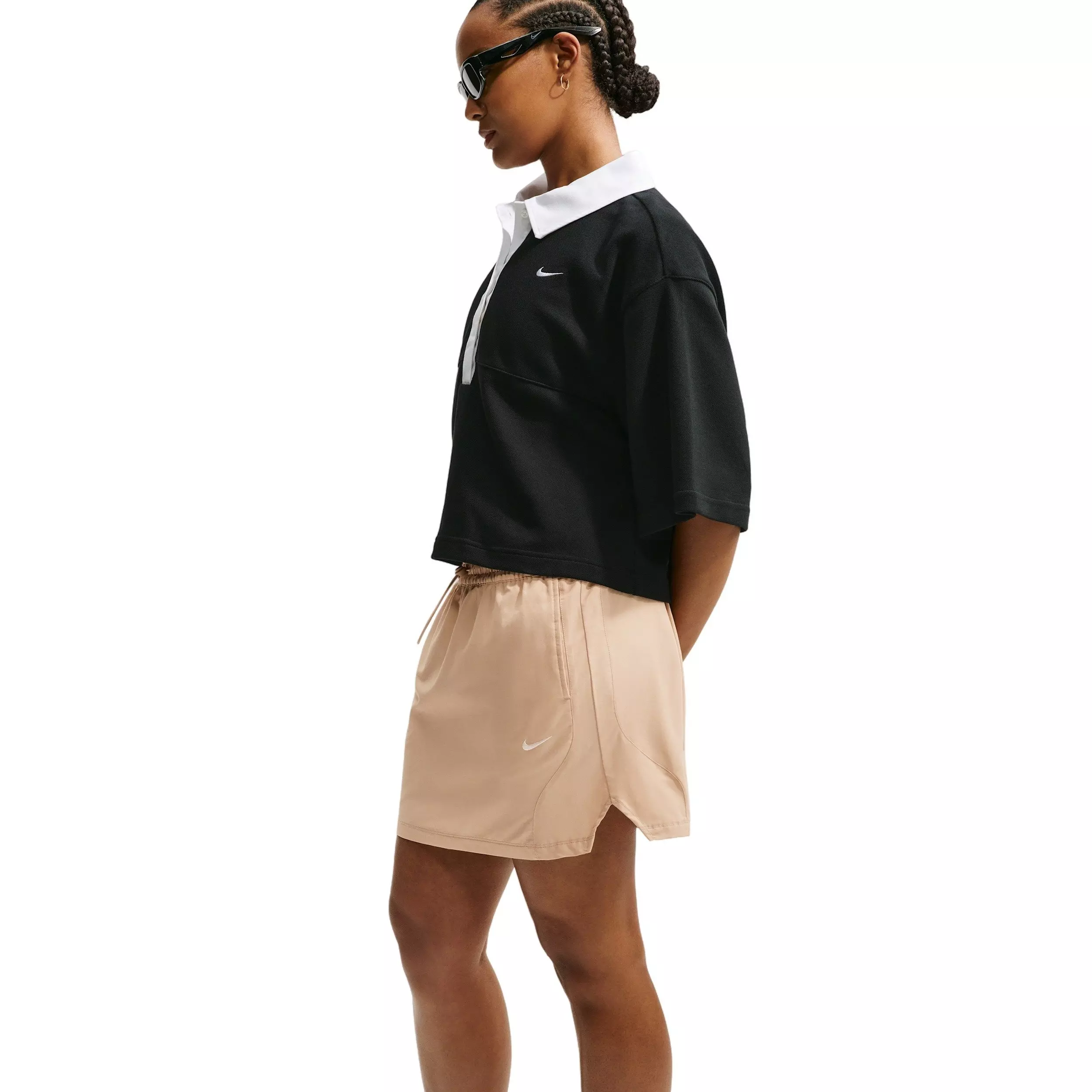 Nike Women's Sportswear Mid-Rise Mini Skirt - CREAM
