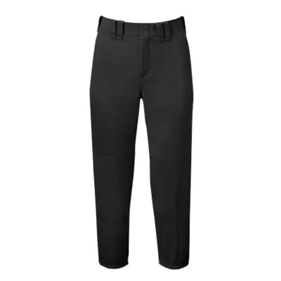 Mizuno Women's Select Belted Fast Pitch Pants - BLACK
