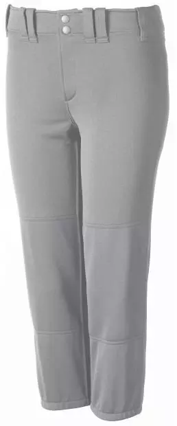 Mizuno Women's Select Belted Fast Pitch Pants - Grey - GREY