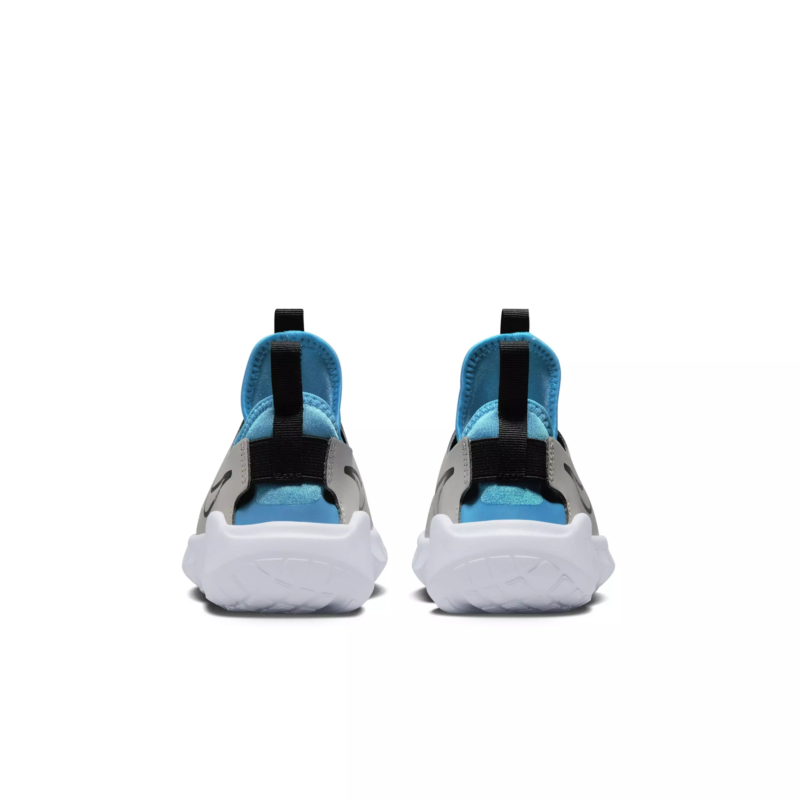 Nike Flex Runner 2 "Light Iron Ore/Black/Blue Lightning/White" Preschool Boys' Running Shoe - LT IRON/BLACK/BLUE/WHITE